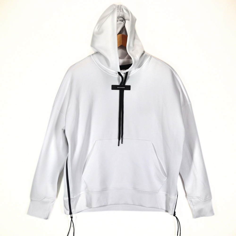 On Running Hoodie Womens Small White Swiss Engineering 1WE11790069 NEW